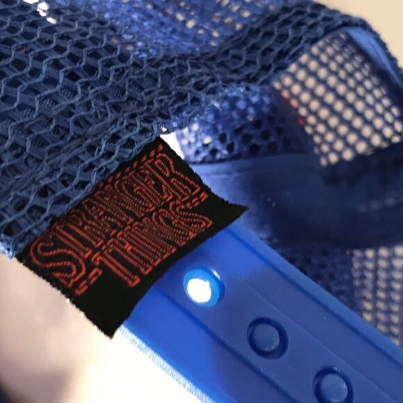 Stranger Things Trucker Truck Red White Blue Hat Cap Adjustable Snapback - Picture 5 of 6